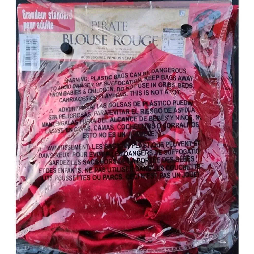 Amscan red pirate